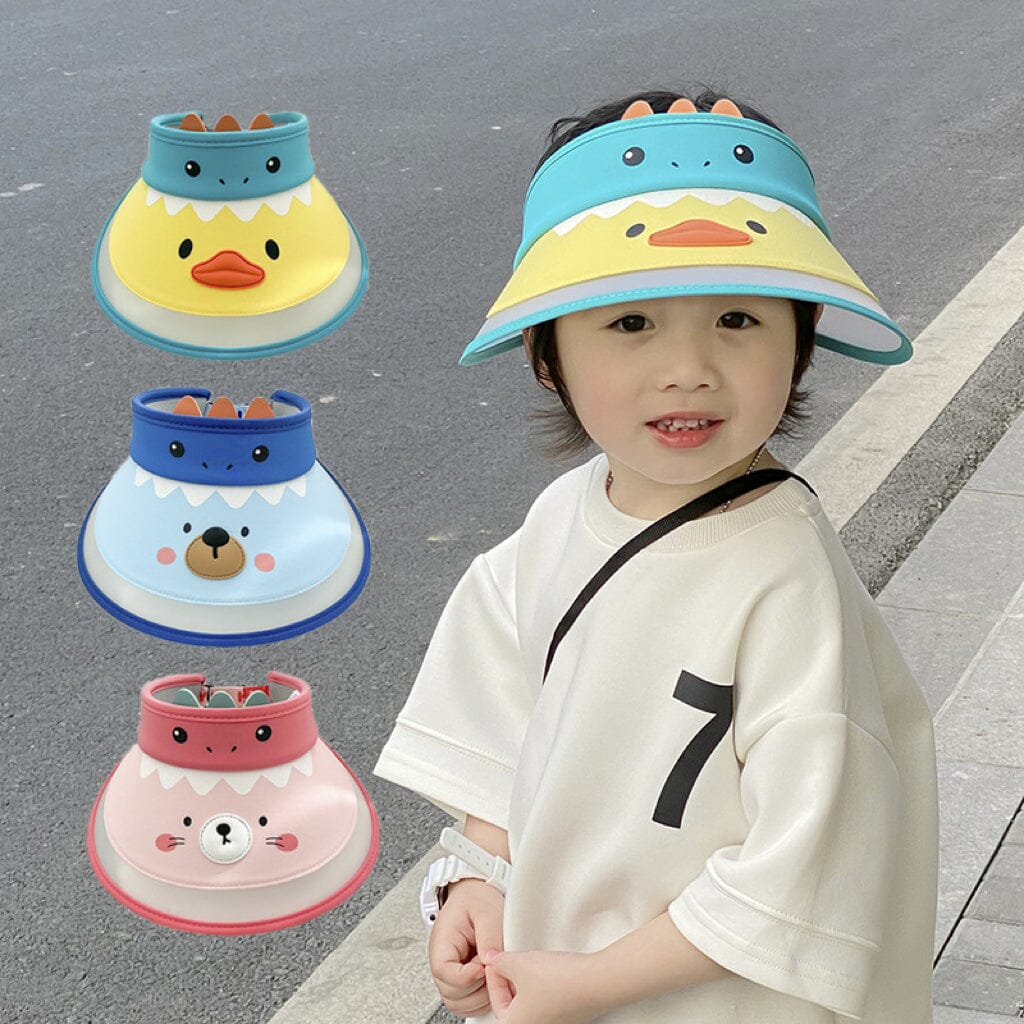 Animal Adjustable Portable Kids Sun Visor Hat Alex Nova